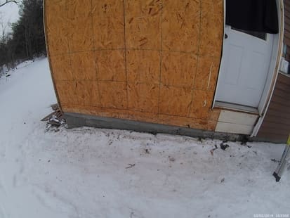 DIY Ice Fishing Hut